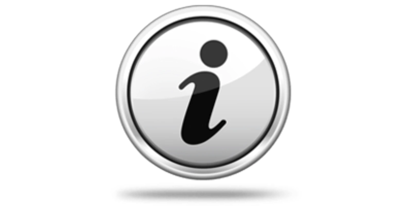 Litera i w srebrnym kółku