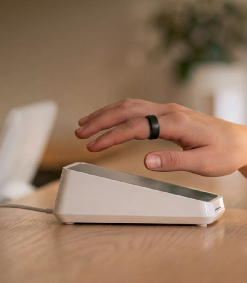 ręka oraz obrączka