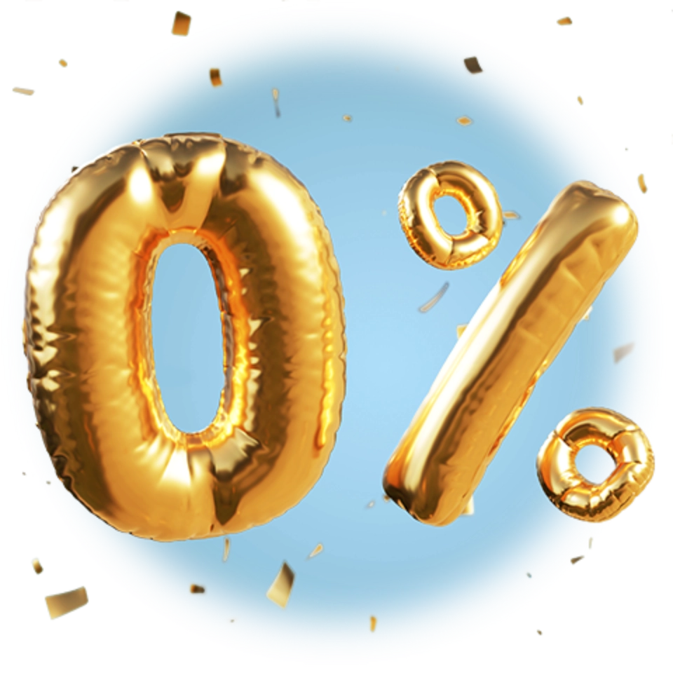 złote balony 0%