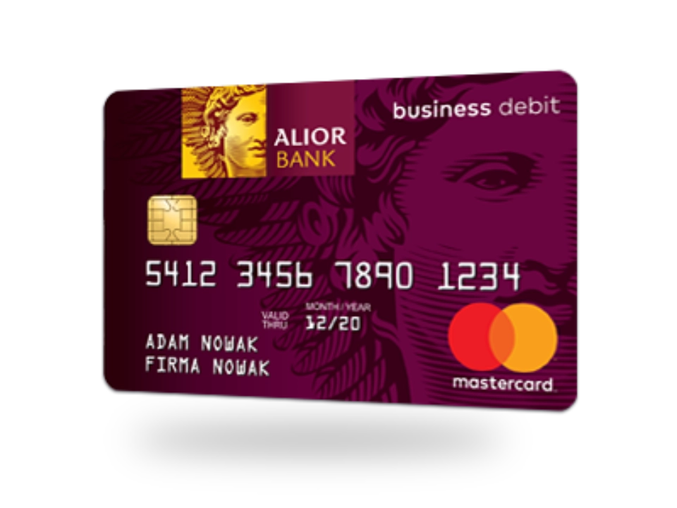 Karta debetowa Mastercard Business