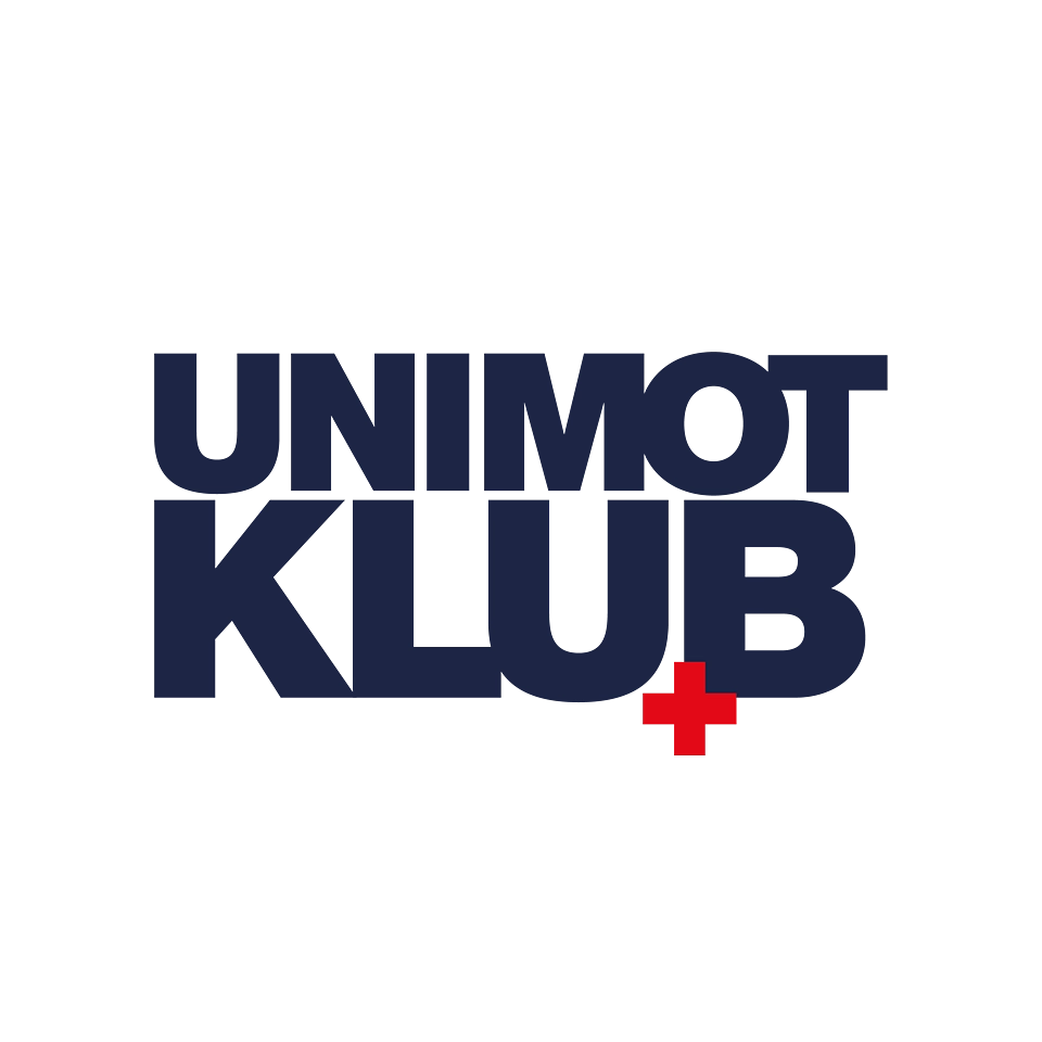 grafika przedstawiająca napis unimot klub plus