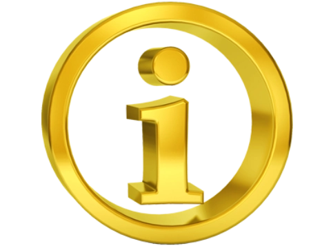 Ikonka litery i symbolizująca sekcję informacji