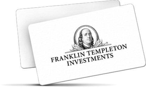 karta z logo Franklin Templeton