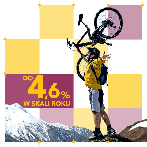 do 4,6% w skali roku