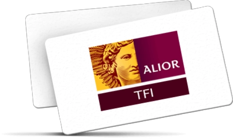 karta z logo Alior TFI