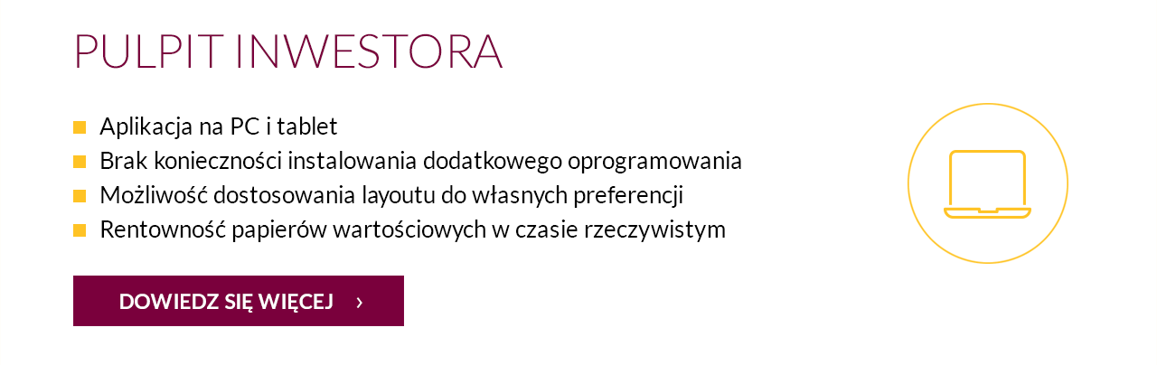  Pulpit inwestora  › 