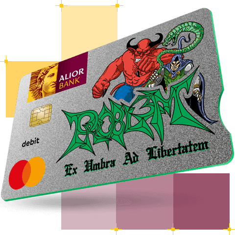 Limitowana karta Alior Bank x PRO8L3M