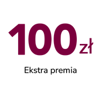 100 zł ekstra premia