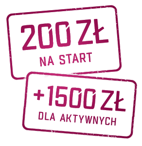 200 zł na start i 1500 zł dla atywnych