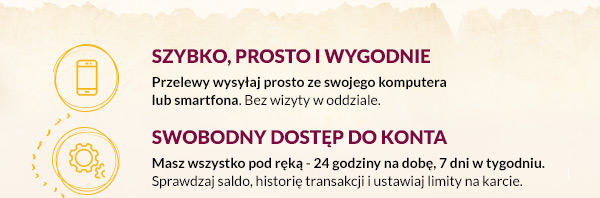   Swobodny dostęp do konta  