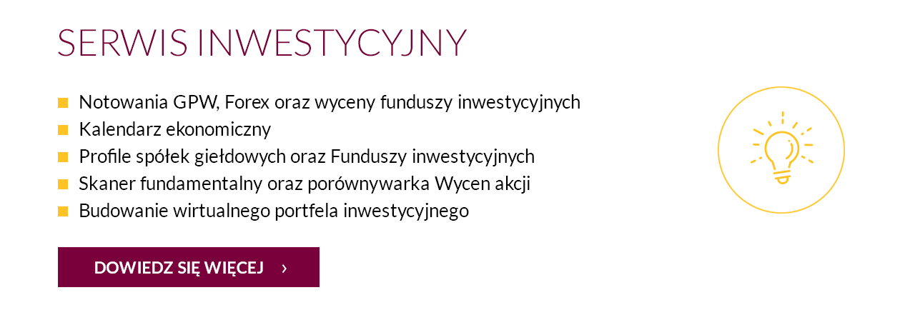  Serwis inwestycyjny  › 