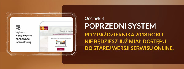   Wyłączenie poprzedniego systemu  